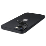 Spigen iPhone 14/iPhone 14 Plus Kamerabeskyttelse Glas.tR Optik 2-pak Sort