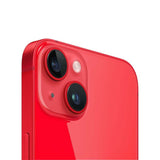 iPhone 14 Kameralinse med Ram - Rød