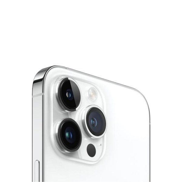 iPhone 14 Kameralinse med Ramme - Sølv