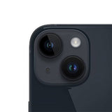 iPhone 14 Kameraglas med Ram - Sort