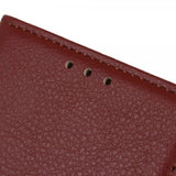 iPhone 14 Plus Cover Litchi Brun