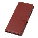 iPhone 14 Plus Cover Litchi Brun