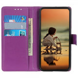 iPhone 14 Plus Cover Litchi Lilla