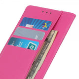 iPhone 14 Plus Cover Litchi Magenta