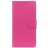 iPhone 14 Plus Cover Litchi Magenta