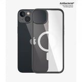 PanzerGlass iPhone 14 Plus Cover ClearCase Black Edition MagSafe