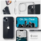 Spigen iPhone 14 Plus Cover Crystal Hybrid Crystal Clear