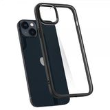Spigen iPhone 14 Plus Cover Crystal Hybrid Matte Black
