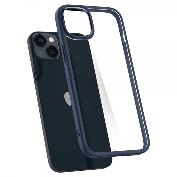 Spigen iPhone 14 Plus Cover Crystal Hybrid Navy Blue