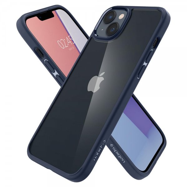 Spigen iPhone 14 Plus Cover Crystal Hybrid Navy Blue