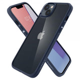 Spigen iPhone 14 Plus Cover Crystal Hybrid Navy Blue