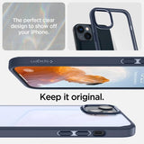Spigen iPhone 14 Plus Cover Crystal Hybrid Navy Blue