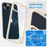 Spigen iPhone 14 Plus Cover Crystal Hybrid Sand Beige
