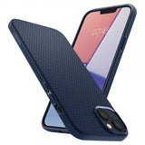 Spigen iPhone 14 Plus Cover Liquid Air Navy Blue