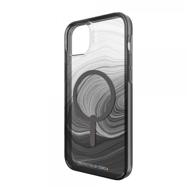 Gear4 iPhone 14 Plus Cover Milan Snap Black Swirl