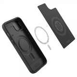 Spigen iPhone 14 Plus Cover Optik Armor MagFit Sort
