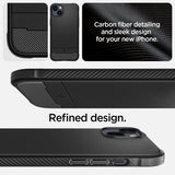 Spigen iPhone 14 Plus Cover Rugged Armor MagFit Mat Sort