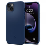 Spigen iPhone 14 Plus Cover Silicone Fit MagFit Navy Blue