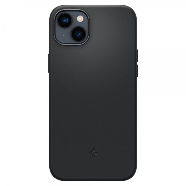 Spigen iPhone 14 Plus Cover Silicone Fit MagFit Sort