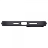 Spigen iPhone 14 Plus Cover Silicone Fit MagFit Sort