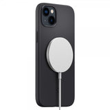 Spigen iPhone 14 Plus Cover Silicone Fit MagFit Sort