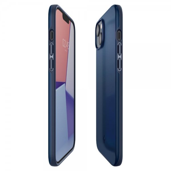 Spigen iPhone 14 Plus Cover Thin Fit Navy Blue
