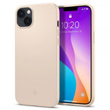 Spigen iPhone 14 Plus Cover Thin Fit Sand Beige