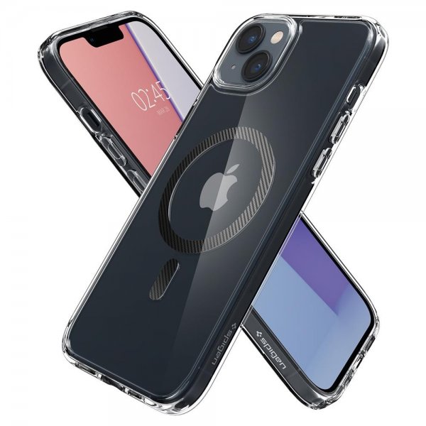 Spigen iPhone 14 Plus Cover Ultra Hybrid MagFit Carbon Fiber