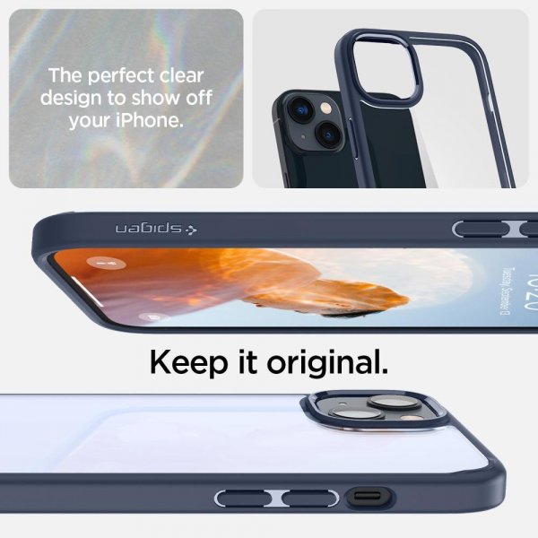 Spigen iPhone 14 Plus Cover Ultra Hybrid Navy Blue