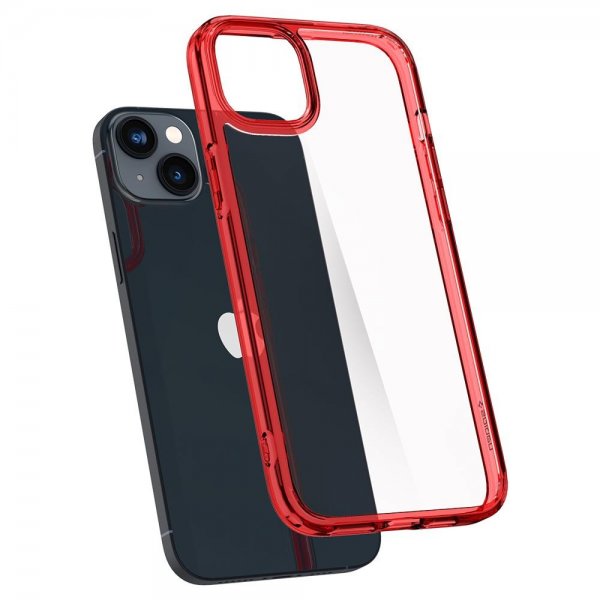 Spigen iPhone 14 Plus Cover Ultra Hybrid Red Crystal