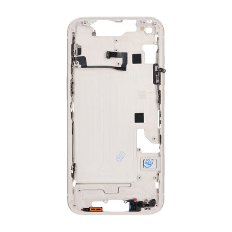 iPhone 14 mellemramme med små dele OEM - Hvid