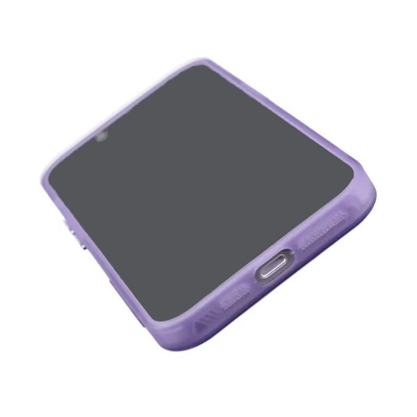 iPhone 14 Cover Kameraramme MagSafe Lilla