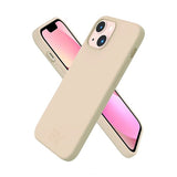 Rvelon iPhone 14 Cover Silikone Beige