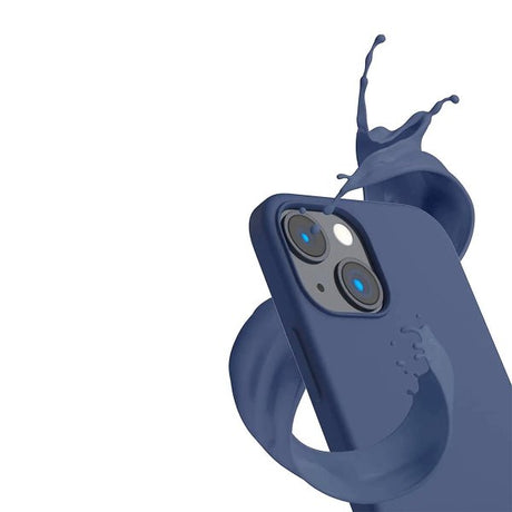 Rvelon iPhone 14 Cover Silikone Blå