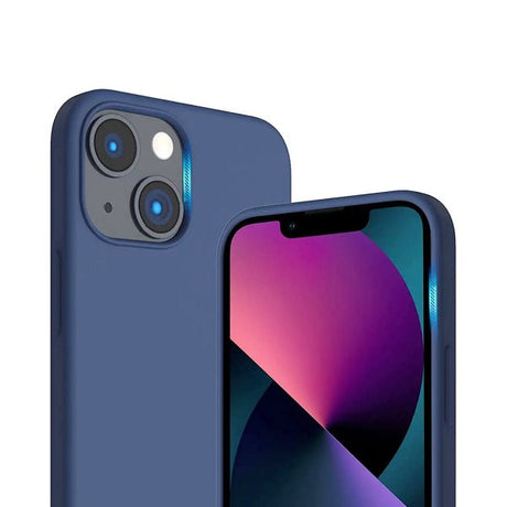 Rvelon iPhone 14 Cover Silikone Blå