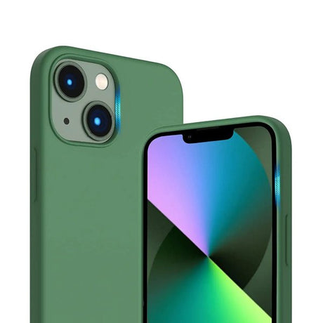 Rvelon iPhone 14 Cover Silikone Grøn