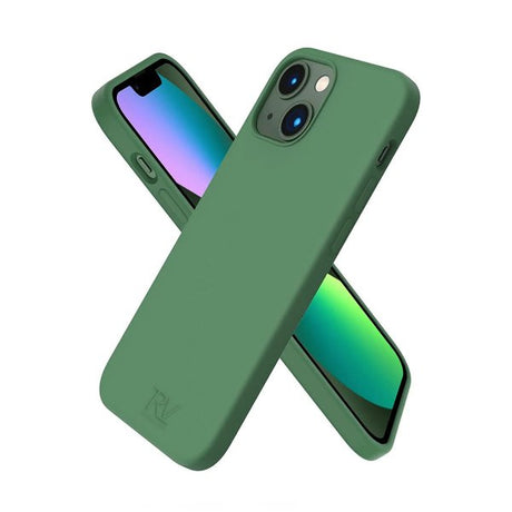Rvelon iPhone 14 Cover Silikone Grøn