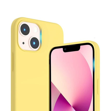 Rvelon iPhone 14 Cover Silikone Gul