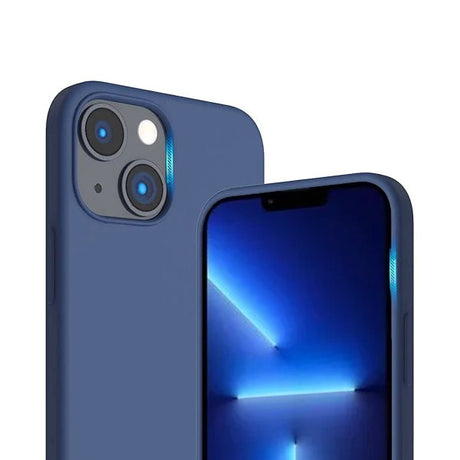 Rvelon iPhone 14 Cover Silikone MagSafe Blå