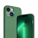 Rvelon iPhone 14 Cover Silikone MagSafe Grøn
