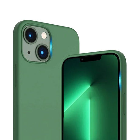 Rvelon iPhone 14 Cover Silikone MagSafe Grøn