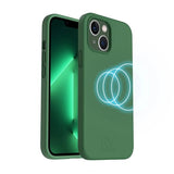 Rvelon iPhone 14 Cover Silikone MagSafe Grøn