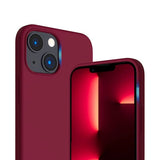 Rvelon iPhone 14 Cover Silikone MagSafe Rød