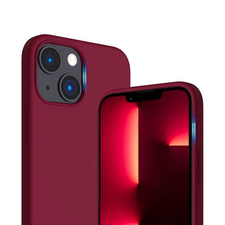 Rvelon iPhone 14 Cover Silikone MagSafe Rød