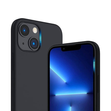 Rvelon iPhone 14 Cover Silikone MagSafe Sort