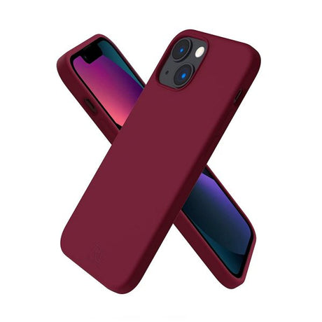 Rvelon iPhone 14 Cover Silikone Rød