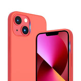 Rvelon iPhone 14 Cover Silikone Rosa