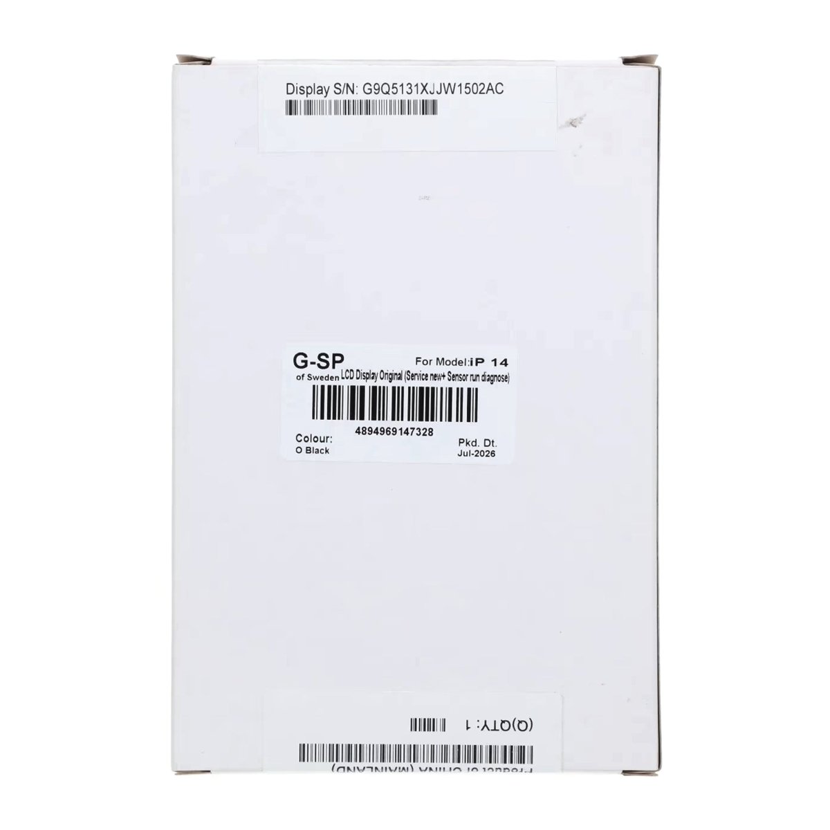 iPhone 14 Original OLED-skærm - Sensor-diagnostik