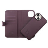 Rvelon iPhone 14 Cover Magnetisk Aftageligt Etui Lilla