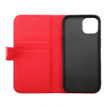 Rvelon iPhone 14 Cover Magnetisk Aftageligt Cover Rød